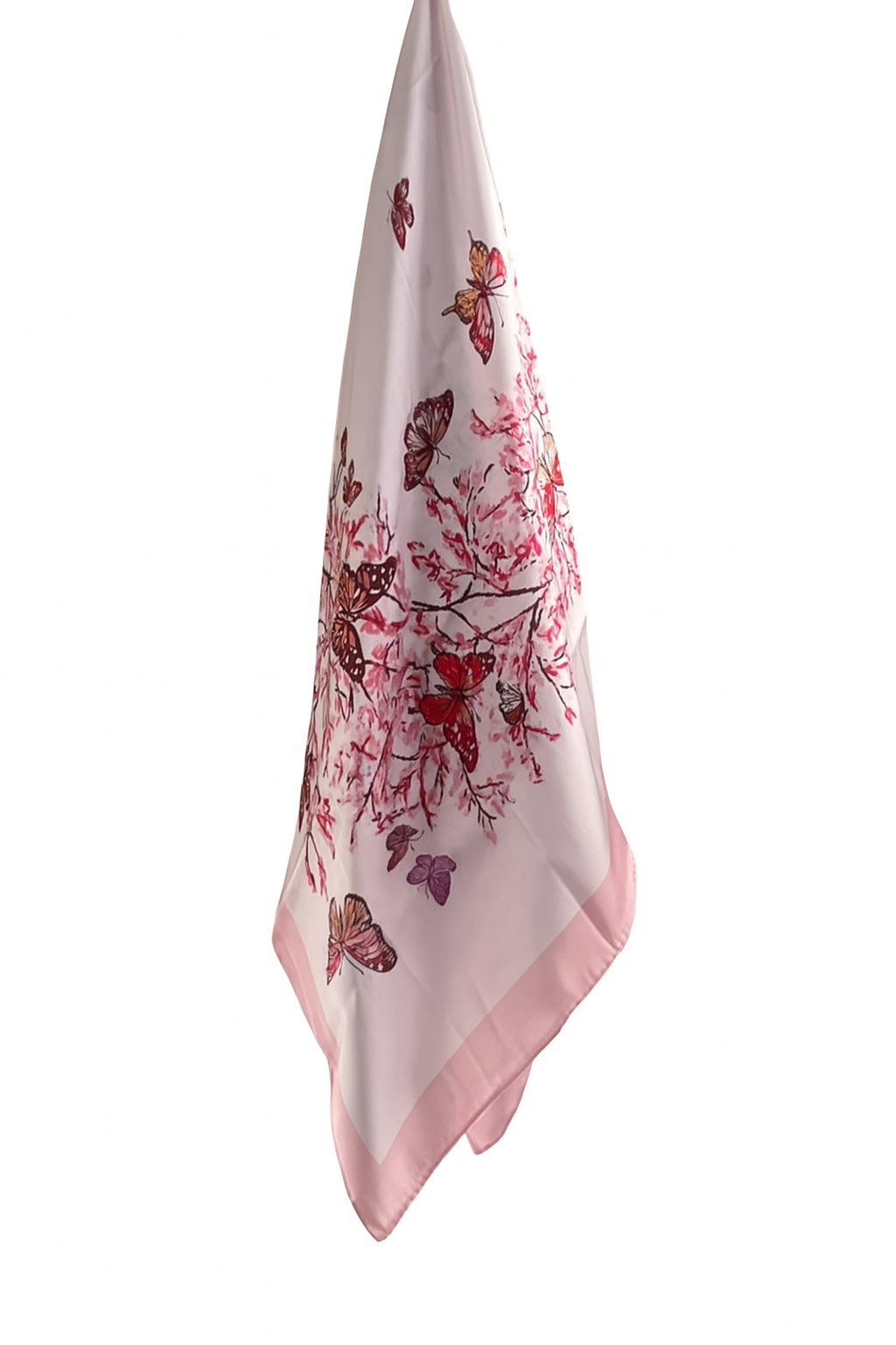 Floral Butterfly Scarf