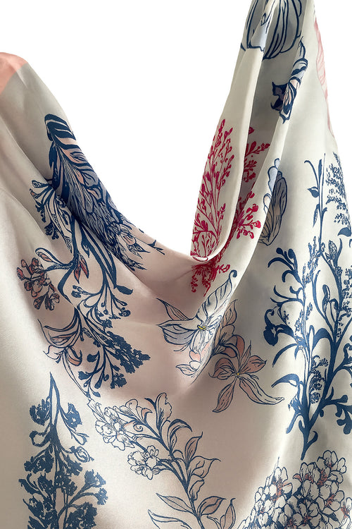Shell & Coral Scarf