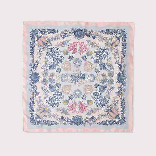 Shell & Coral Scarf